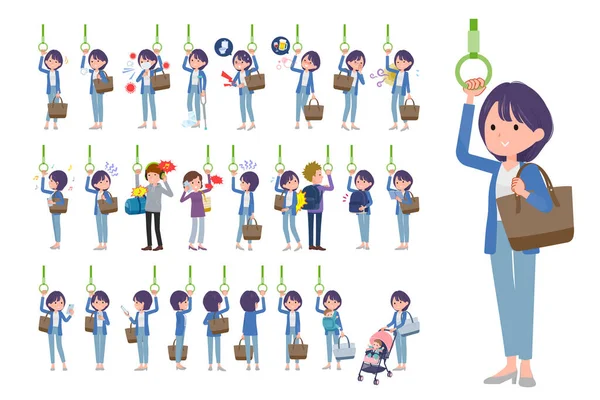 Trendeki bir grup halkla ilişkiler kadını. Vektör sanatını düzenlemek çok kolay..