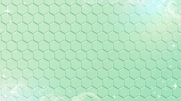 Fond Motif Hexagonal Vert Données Vectorielles Faciles Modifier — Image vectorielle