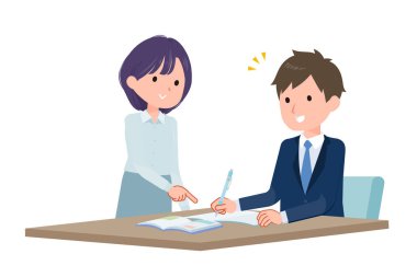 Bir bayan öğretmenin öğrencilere ders verdiği bir sahne.