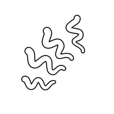 Grump işareti. Düzenlemesi kolay vektör illüstrasyonu.