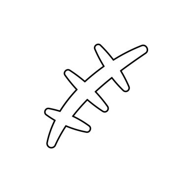 Canlı işaret. Düzenlemesi kolay vektör illüstrasyonu.