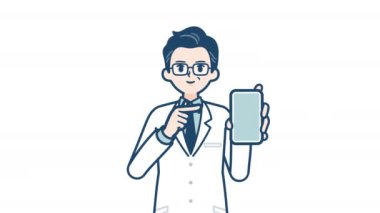 Doctor old _ smartphone zoom _ with alpha channel.mov