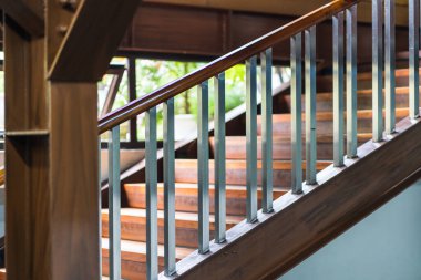 Climbing the stairs never felt so invigorating as when you're greeted by the breathtaking view of nature through the windowpanes