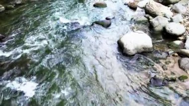 Huşu uyandıran hava görüntüleri nehrin üzerinde akan suyun ritmik yolculuğunu yakalar ve bir hareket ve yaşam senfonisi sunar.