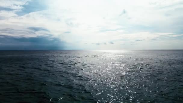 Imagens Aéreas Fascinantes Mostram Beleza Tirar Fôlego Água Mar Cor — Vídeo de Stock