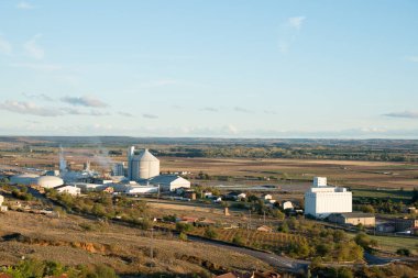 Toro, Zamora; 10302022: Azucarera Şeker Fabrikası, büyük bir İspanyol Şirketi 