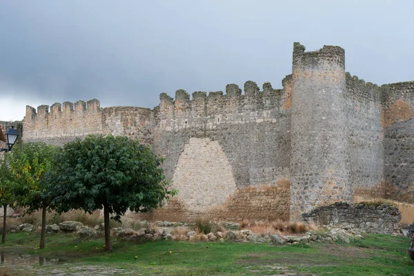 Antike Burg Und Festung Uruena Valladolid Spanien — Stockfoto