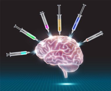 Beyne birden fazla aşı enjekte edildi.