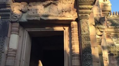 Tayland 'da taştan yapılmış mimari binalar