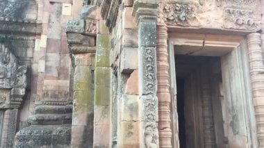 Tayland 'da taştan yapılmış mimari binalar