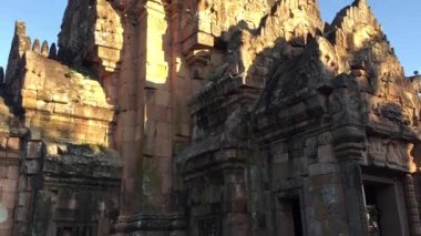 Tayland 'da taştan yapılmış mimari binalar