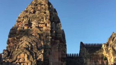 Tayland 'da taştan yapılmış mimari binalar