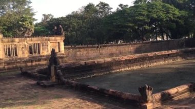 Tayland 'daki mimari binalarda taştan yapılmış binalar