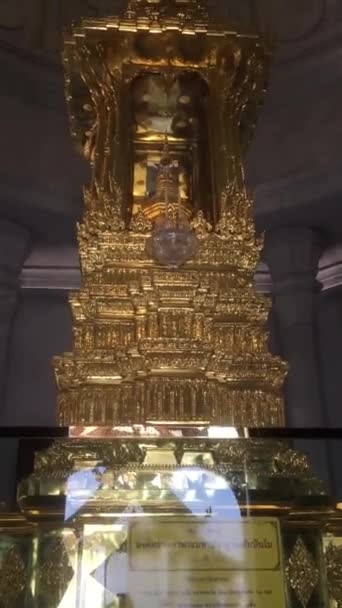 Budynki Związane Wierzeniami Religijnymi Tajlandii — Wideo stockowe