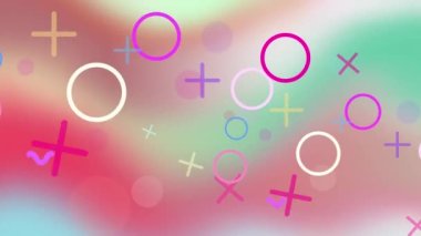 Renkler birlikte hareket eder ve karışır parlak görünmek için.