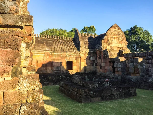 Edifícios Feitos Pedra Para Adorar Coisas Sagradas Tailândia — Fotografia de Stock