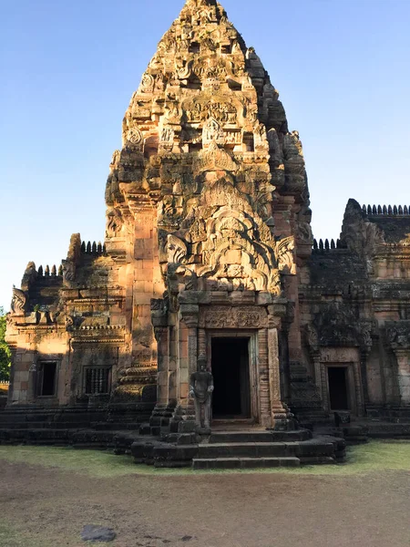 Edifícios Feitos Pedra Para Adorar Coisas Sagradas Tailândia — Fotografia de Stock