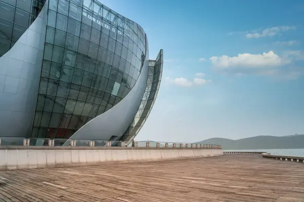 stock image Xuzhou Yunlong Lake Architectural Landscape