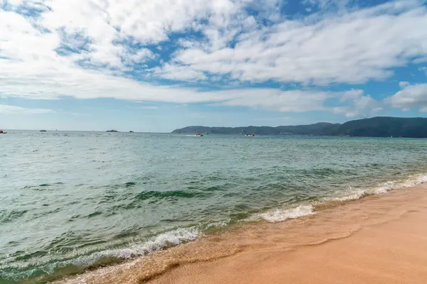 stock image The beautiful coastline of Sanya, China