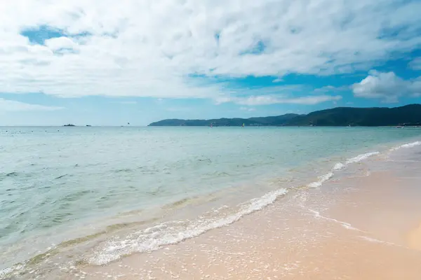 stock image The beautiful coastline of Sanya, China