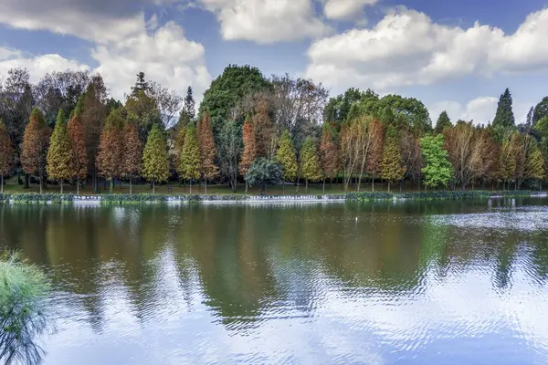 stock image Landscape of Yunnan Nationalities Village, located in Kunming Ci