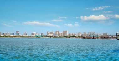 Dongchang L 'in mimari manzarası ve güzel manzarası.