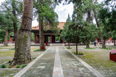 Qufu Confucius Temple and Cemetery and Kong's Mansion-Qufu, Chin clipart