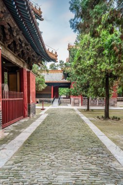 Qufu Confucius Temple and Cemetery and Kong's Mansion-Qufu, Chin clipart