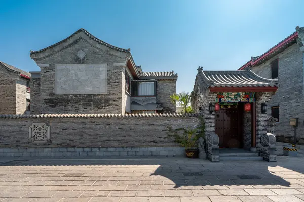 stock image Chinese classical courtyard architecture landscape