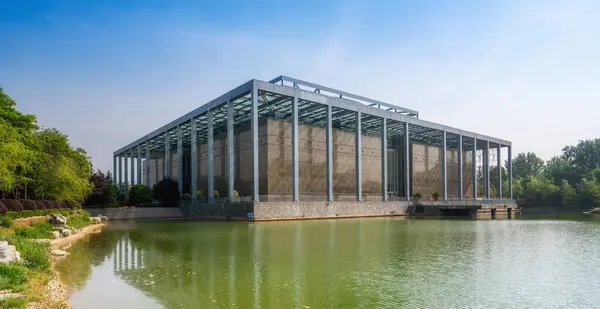 stock image Xuzhou, China-May 23, 2019: Huaihai Battle Memorial Hall in Xuzh