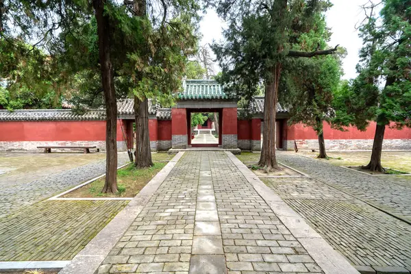 stock image Qufu Confucius Temple and Cemetery and Kong's Mansion-Qufu, Chin