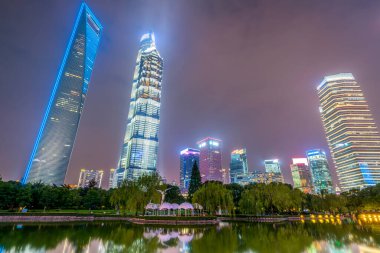Şangay Lujiazui Finansal Bölge Sokağı