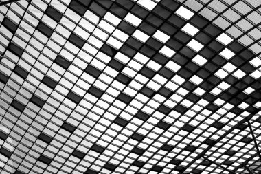 Siyah ve beyaz geometrik kanguru