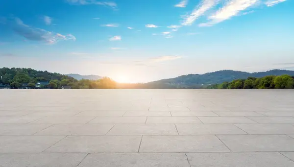 stock image Road ground and outdoor natural landscape