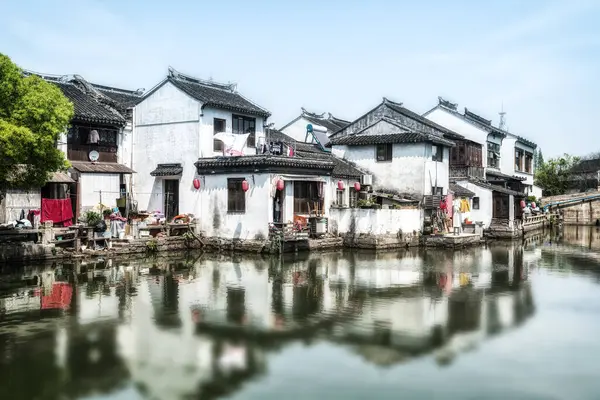 stock image Old houses in Suzhou ancient town