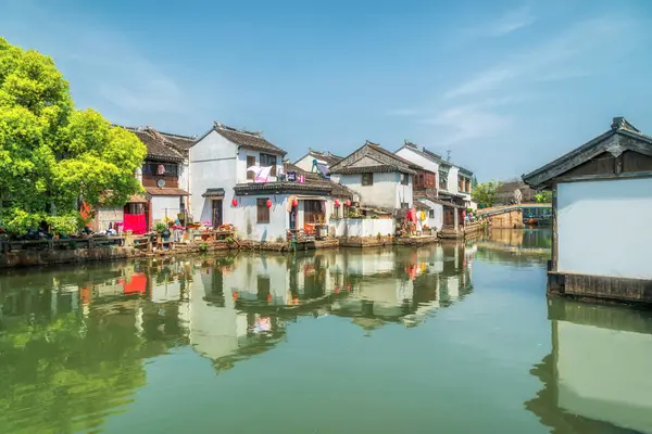 stock image Old houses in Suzhou ancient town