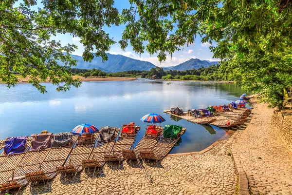 stock image Landscape of Nanxi River in Wenzhou