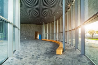 Jining, Çin 'in modern şehir mimari manzarası