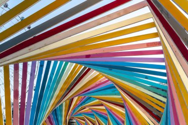 Tangdao Körfezi 'nden Gökkuşağı Köprüsü, Batı Yakası Yeni Bölge, Qingdao