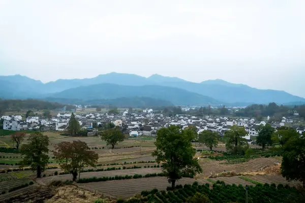 stock image The rural scenery of Huizhou in autumn