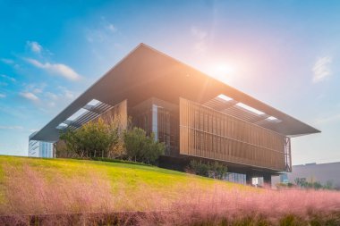 Jining, Çin 'in modern şehir mimari manzarası