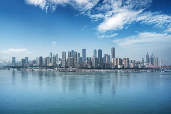 stock image Chongqing city scenery street view