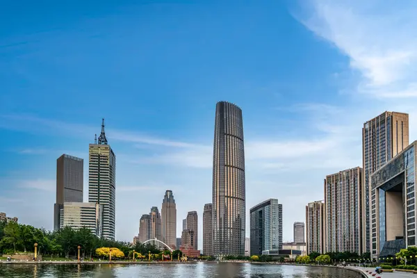 stock image China's Tianjin City Architecture Landscape