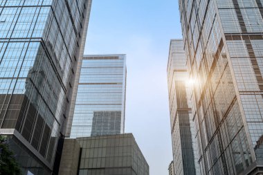 Chunxi Yolu, Chengdu 'daki antik ve modern binalar.