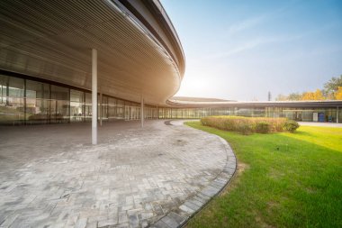 Jining, Çin 'in modern şehir mimari manzarası