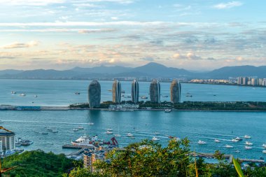 Hainan Sanya Adası Sahne Hava Fotoğrafçılığı