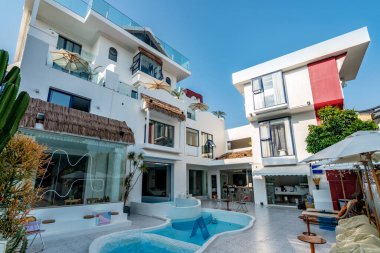 Xiamen, Çin-10 Mart 2021: Gulangyu Adası, Xiamen.