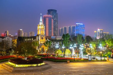 Sanjiangkou, Ningbo 'daki eski kilise.