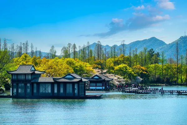 Stock image The beautiful landscape of West Lake in Hangzhou