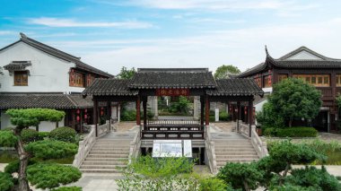 Suzhou Antik Kenti 'nin mimari manzarası
